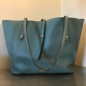Coach Market Tote - Blue